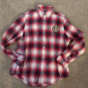 Polo Ralph Lauren Georgia Crest Logo Flannel